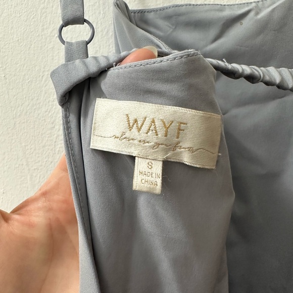 Light blue / silver Watch jumpsuit with square back - Picture 7 of 7